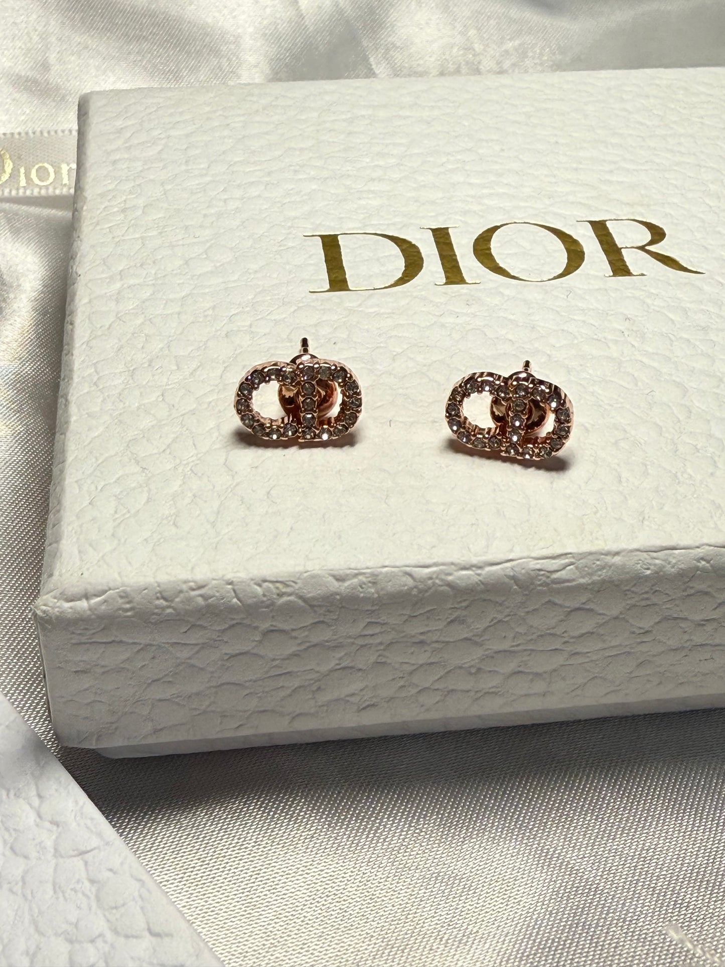 CD earrings