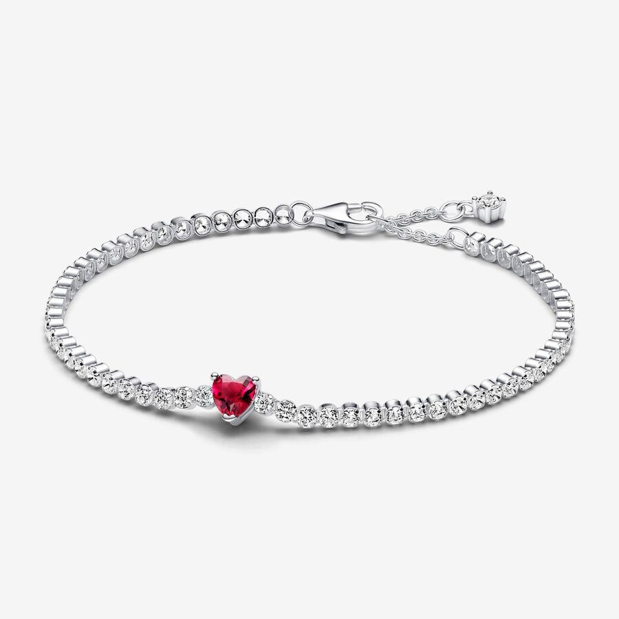 Silver 925 heart bracelets