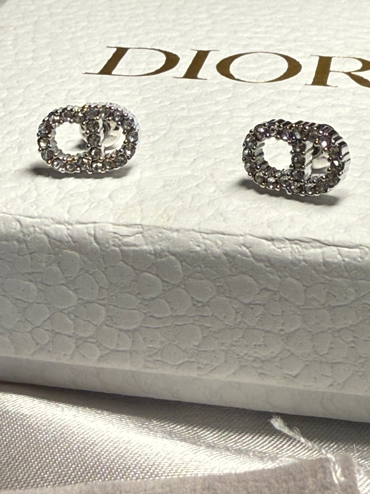 CD earrings
