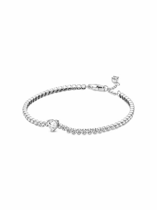 Silver 925 heart bracelets