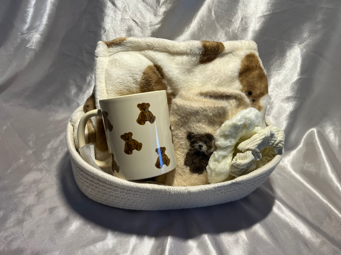 Teddy bear baskets