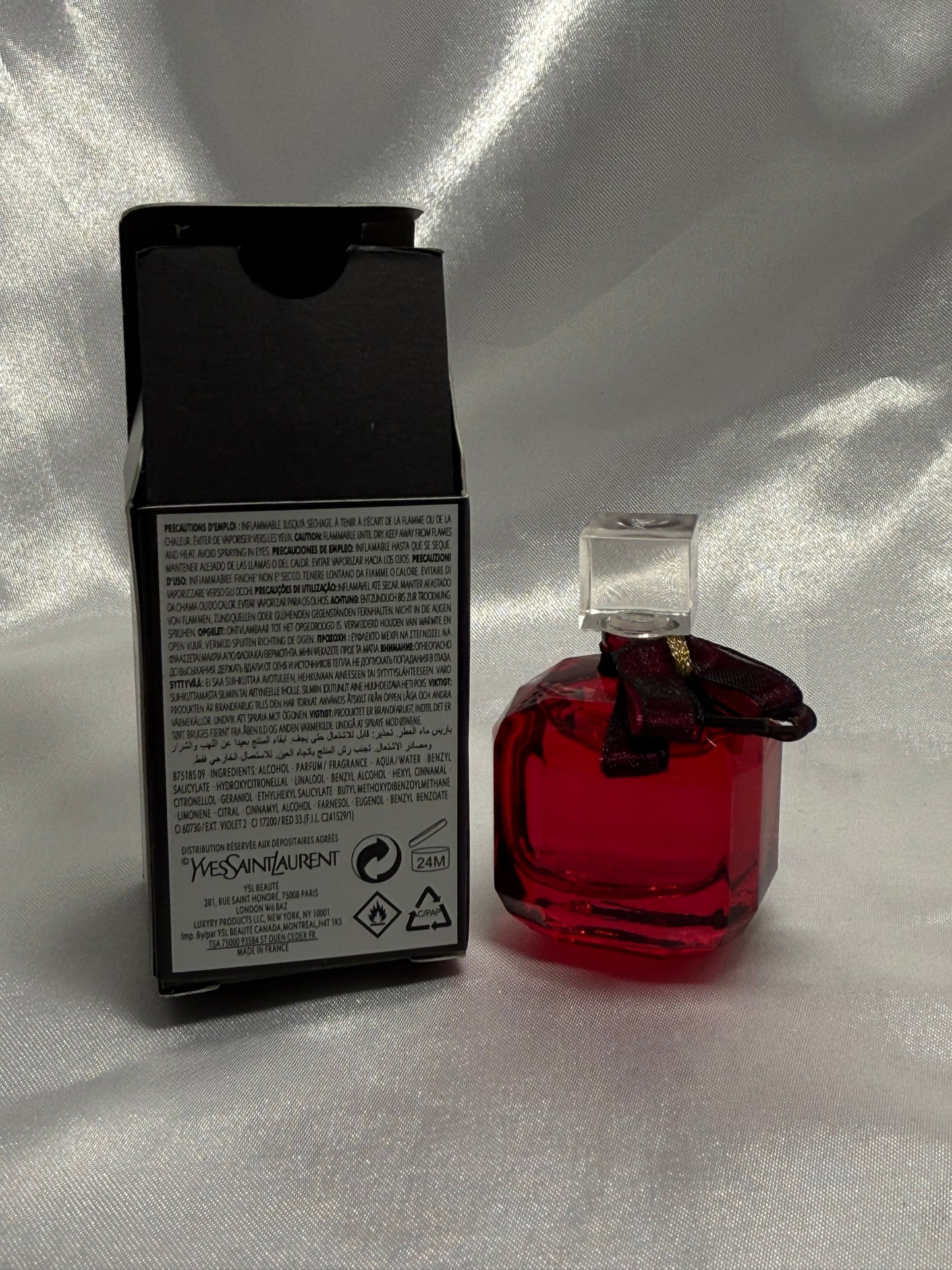 Miniature YSL parfume