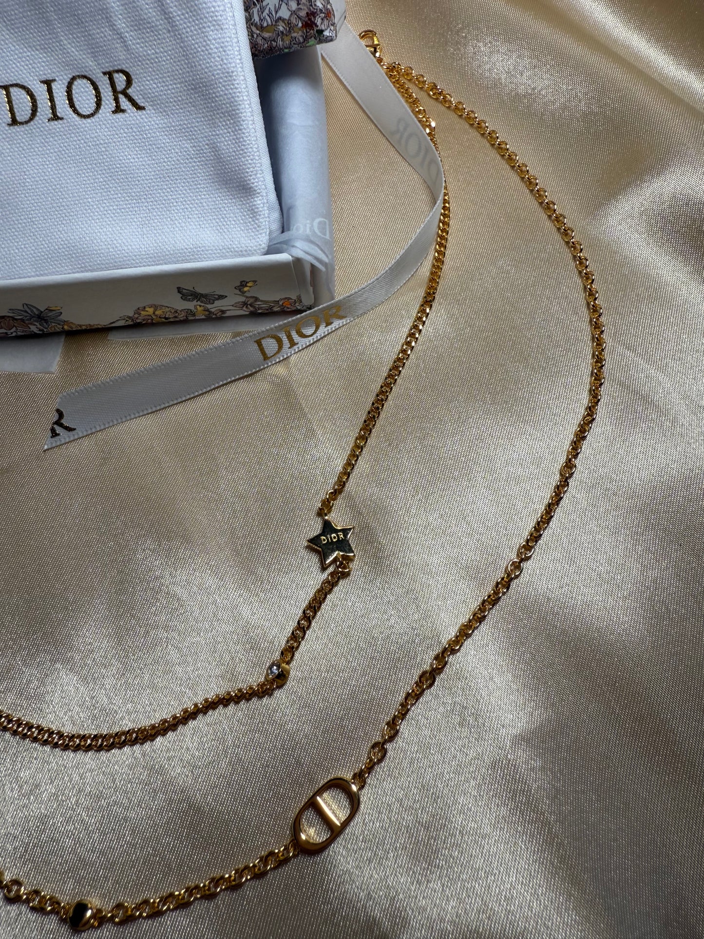 CD double layer necklace