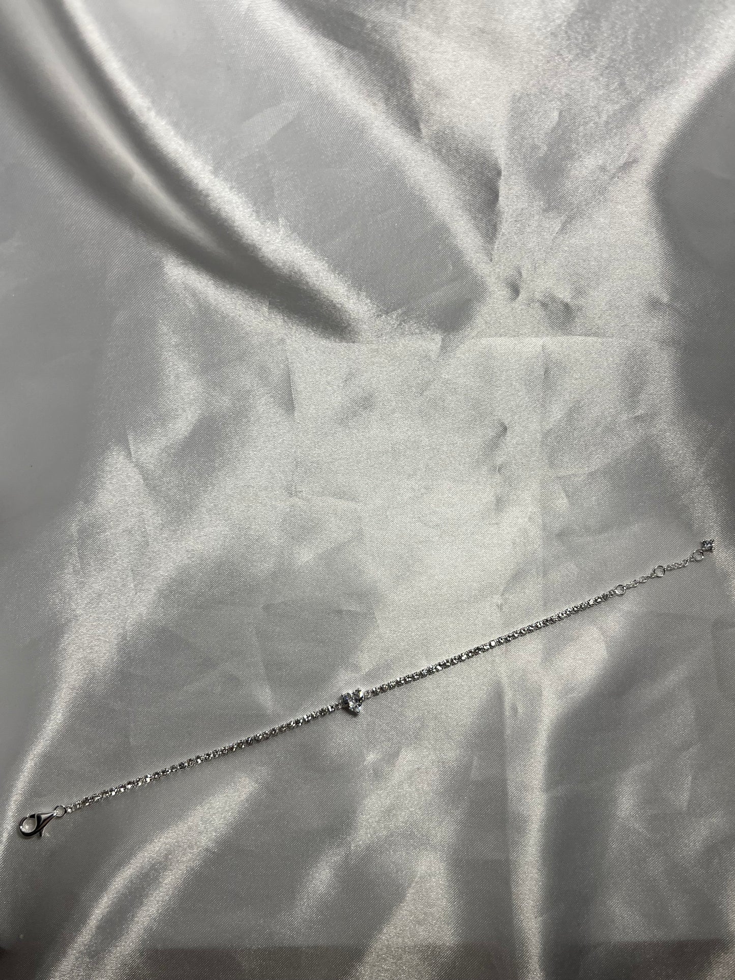 Silver 925 heart bracelets