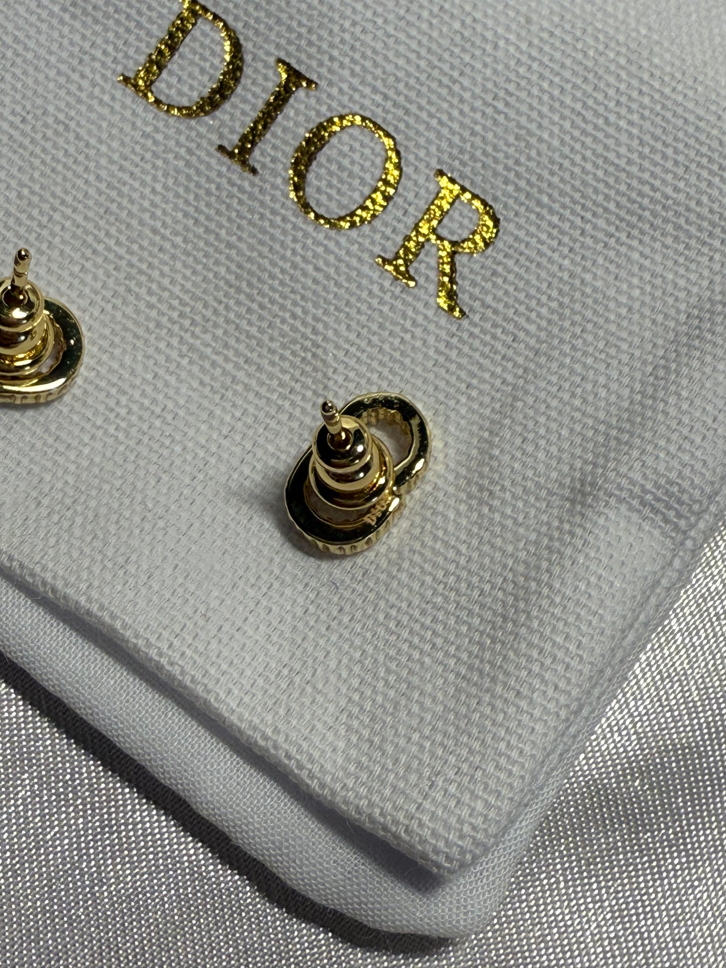 CD earrings