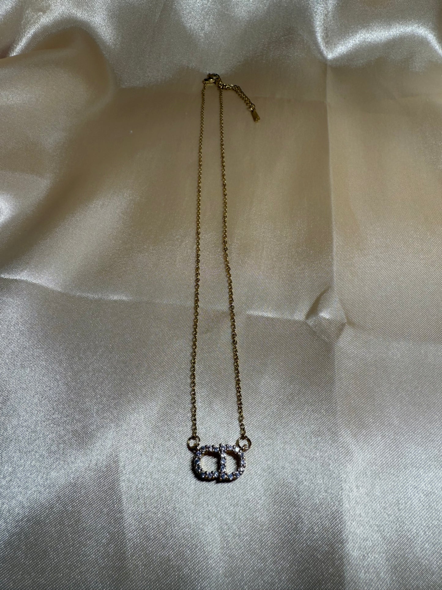 CD necklace simple