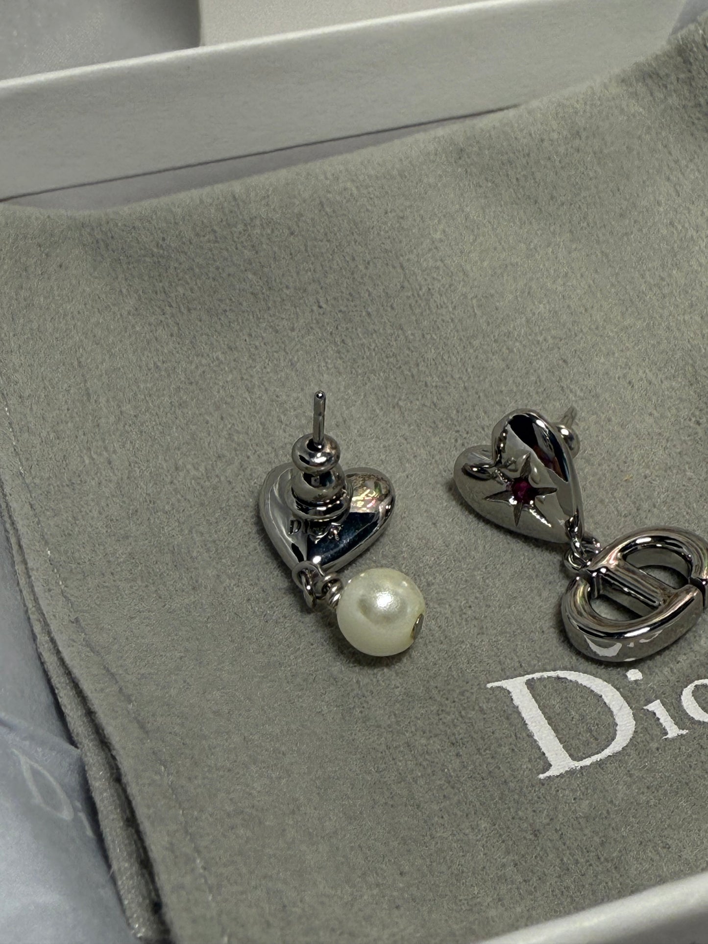CD earrings