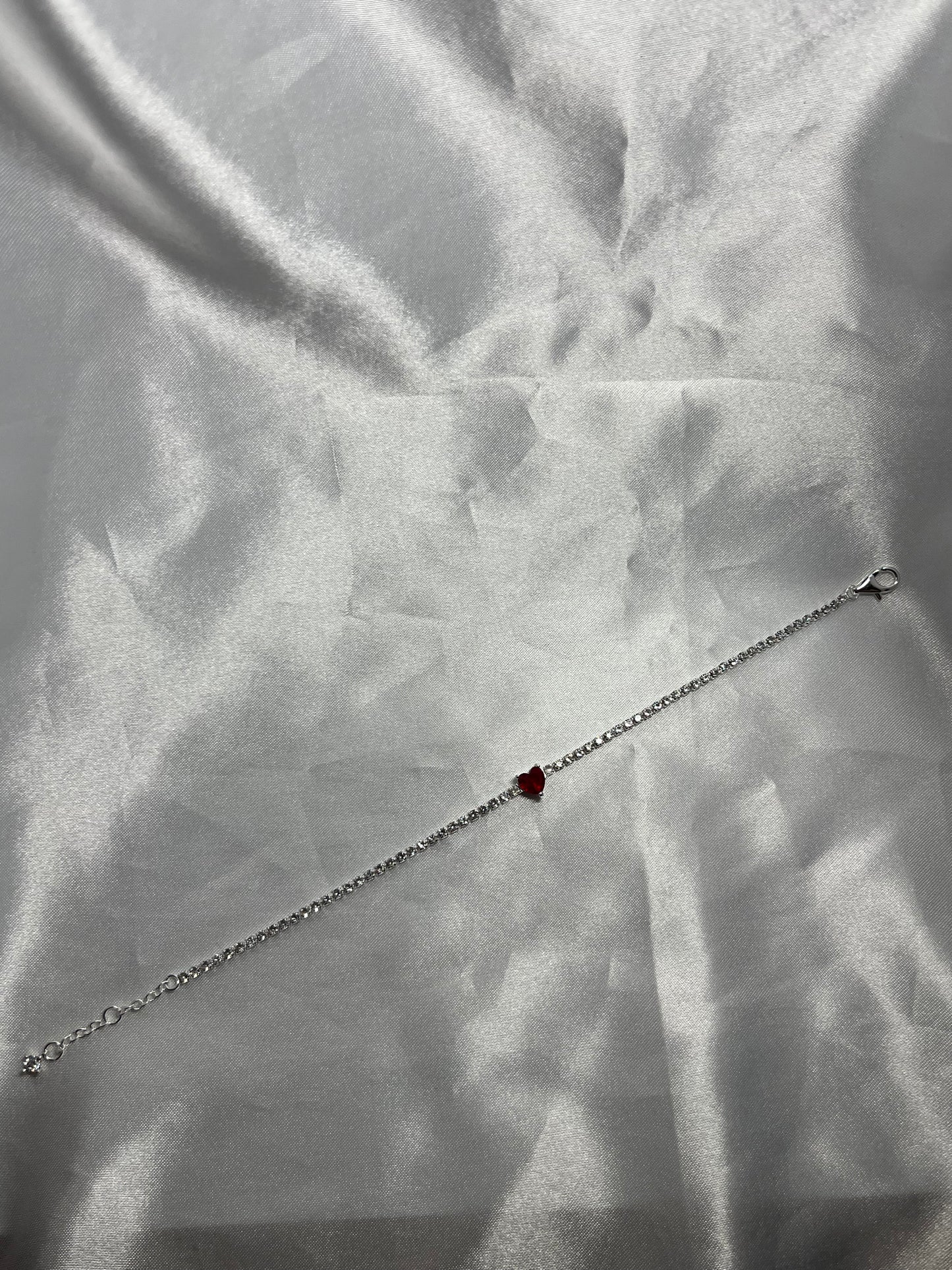 Silver 925 heart bracelets