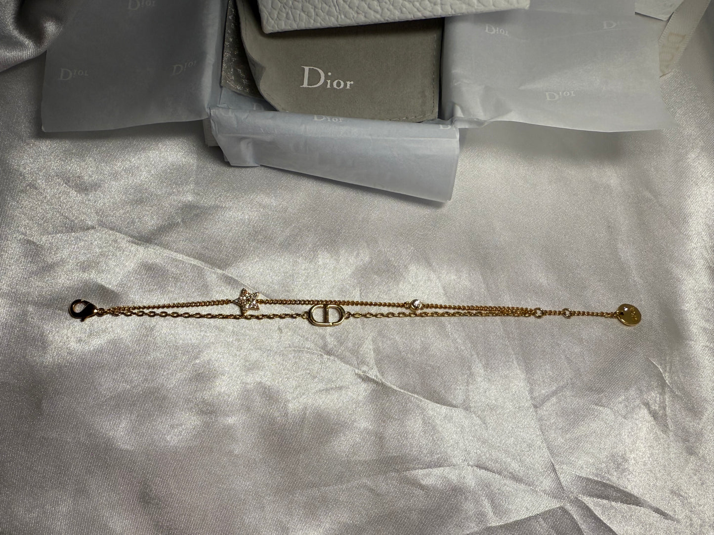 CD double layer bracelet