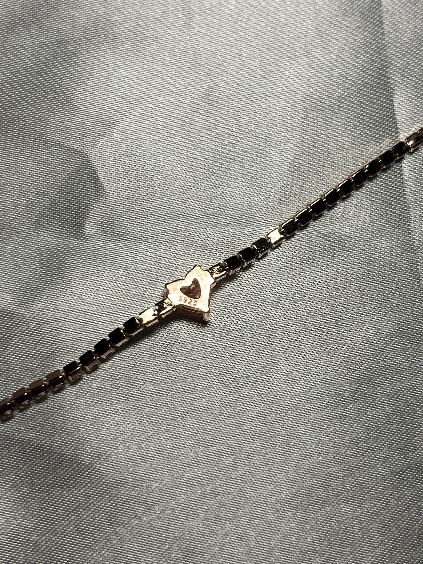 Silver 925 heart bracelets