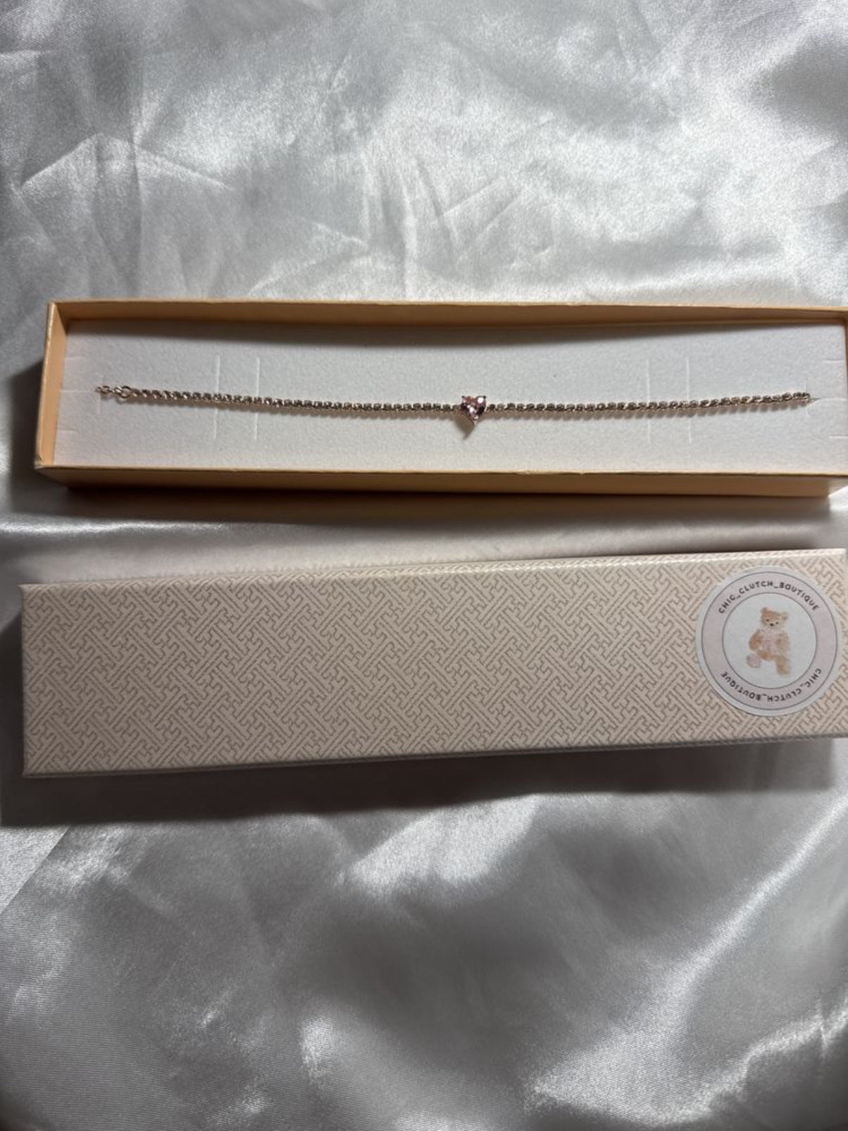 Silver 925 heart bracelets