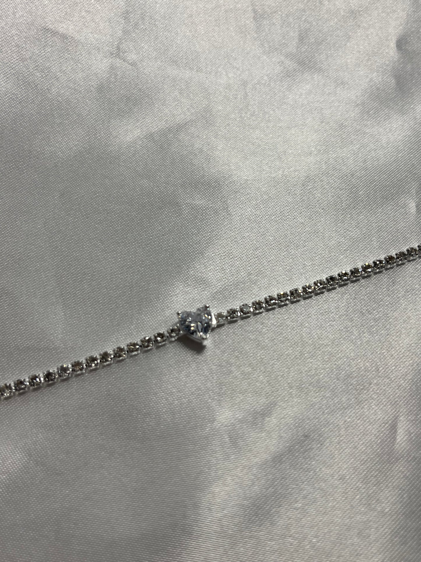 Silver 925 heart bracelets