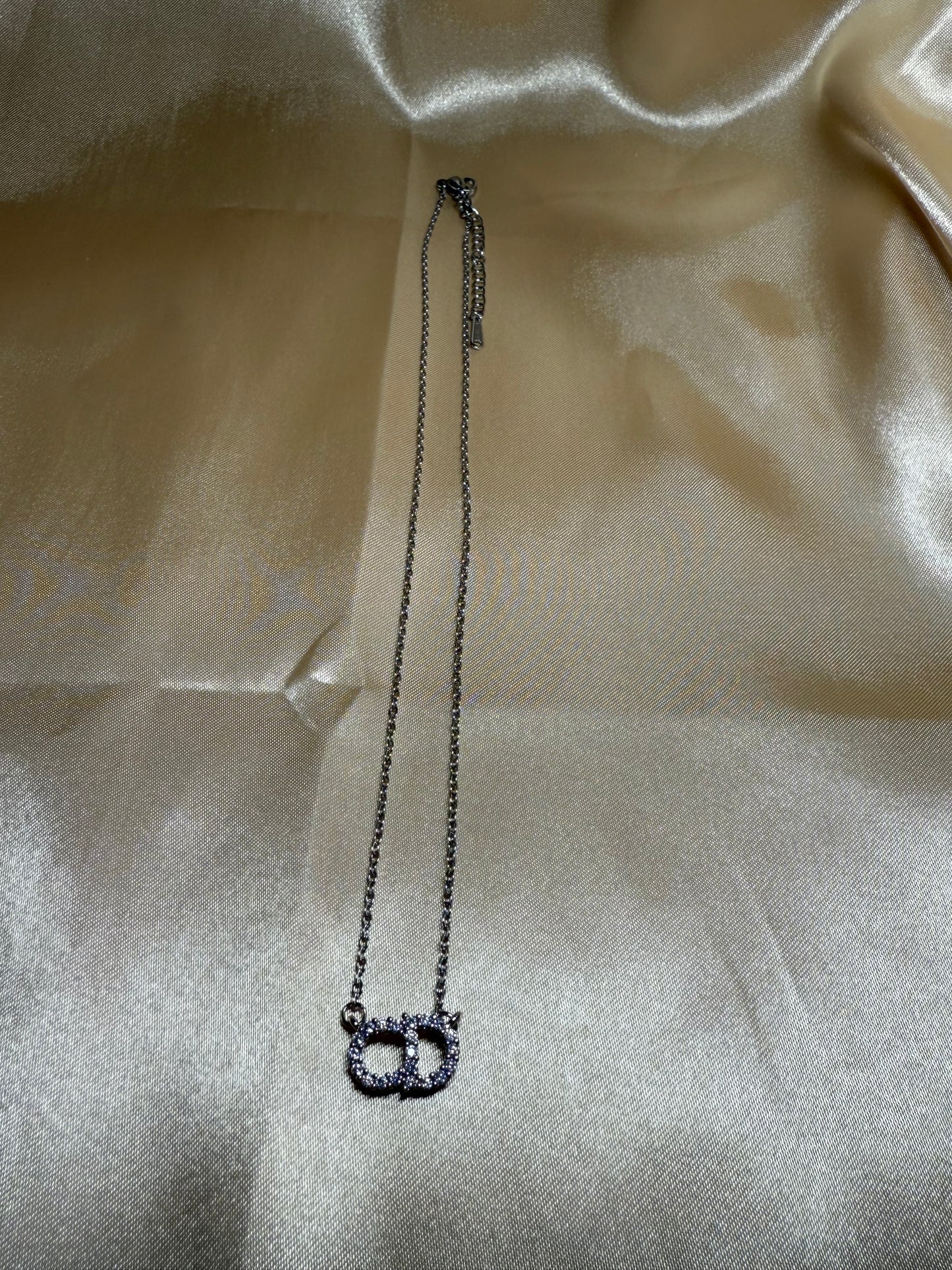 CD necklace simple