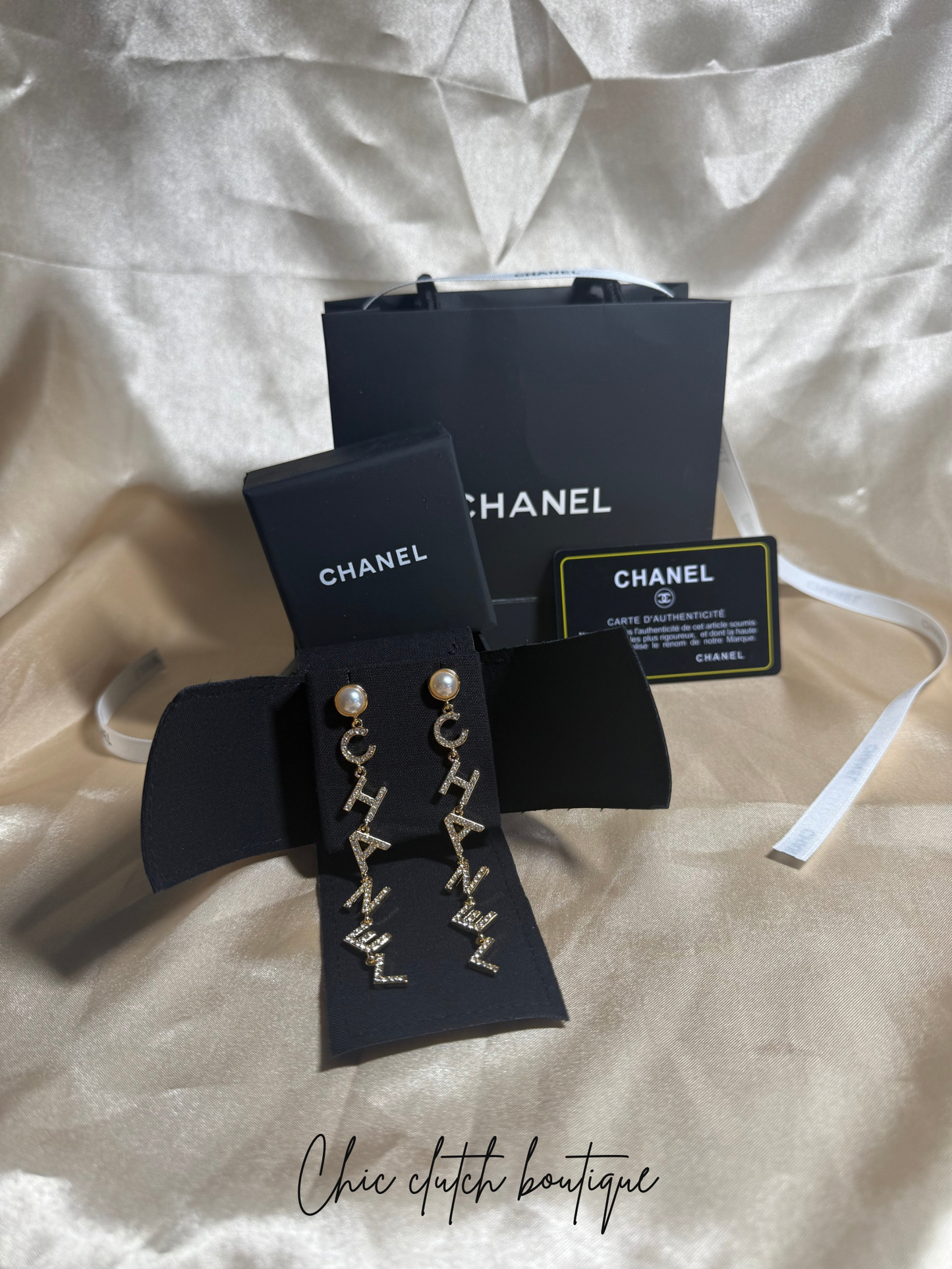 CC earrings