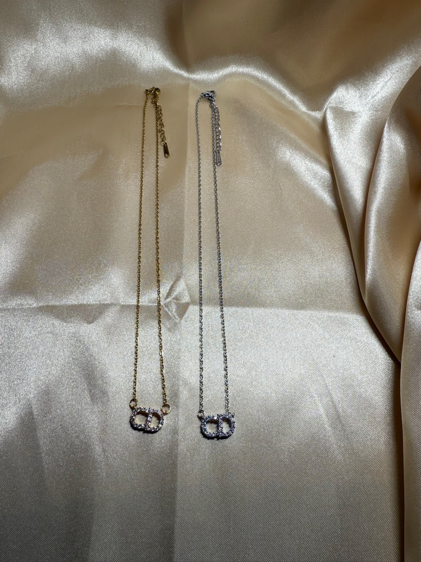 CD necklace simple