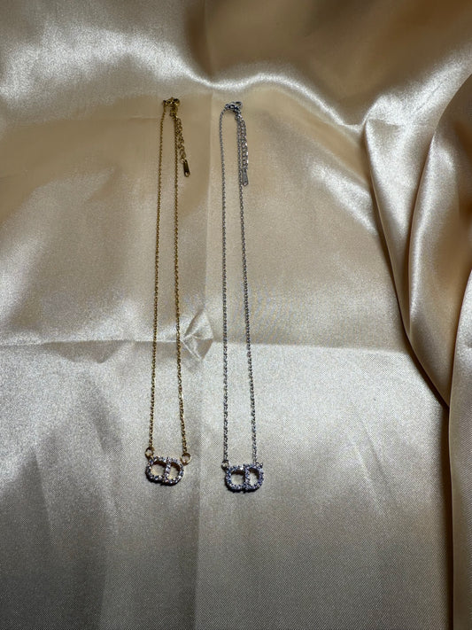CD necklace simple