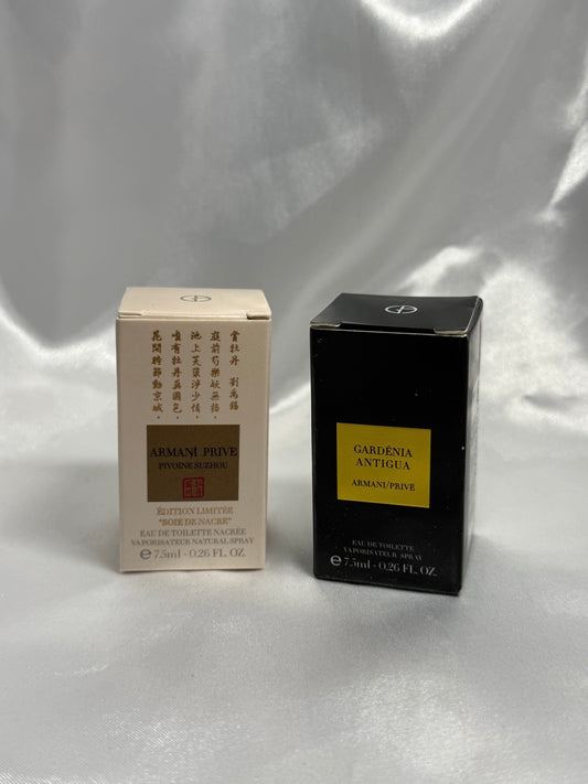Miniature Armani parfume