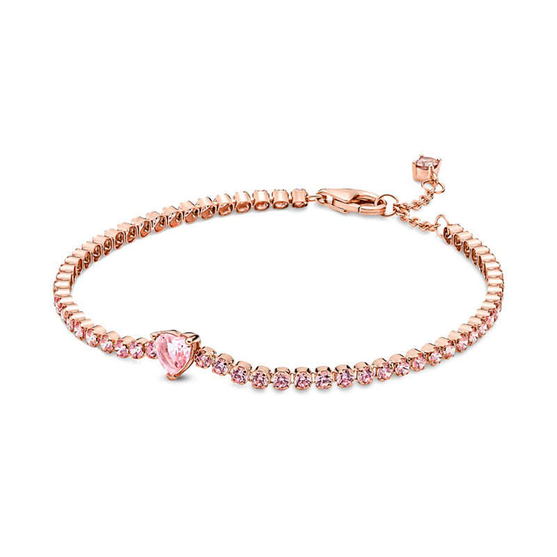 Silver 925 heart bracelets
