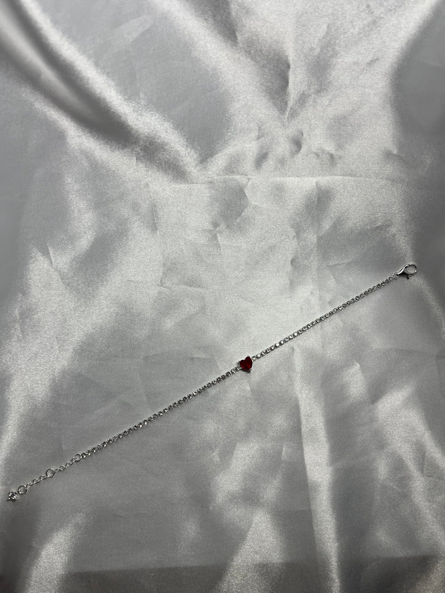 Silver 925 heart bracelets