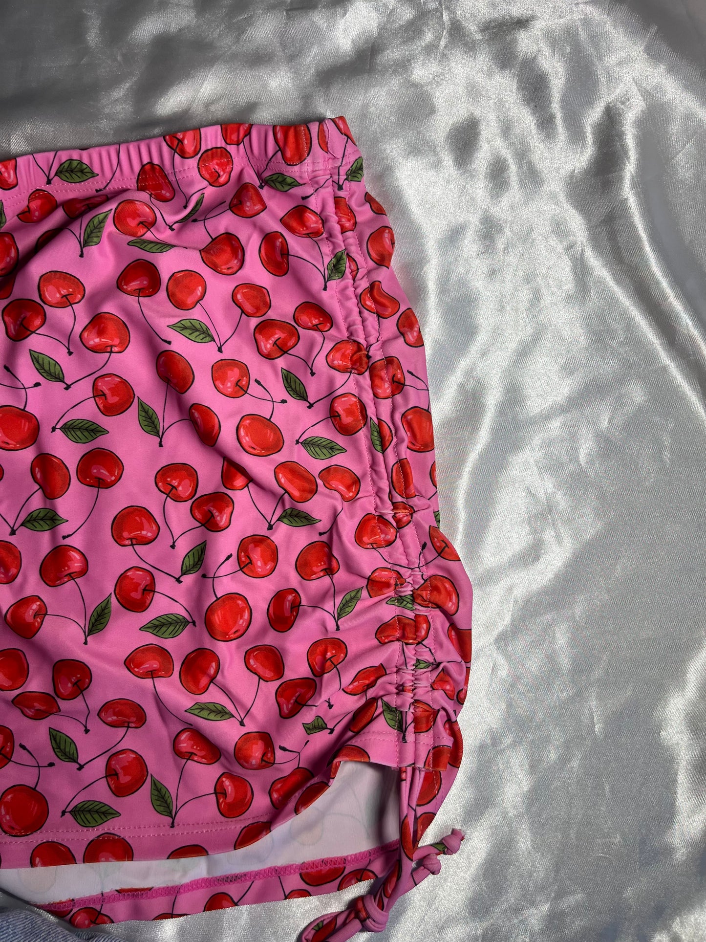 3 pieces pink swimsuit