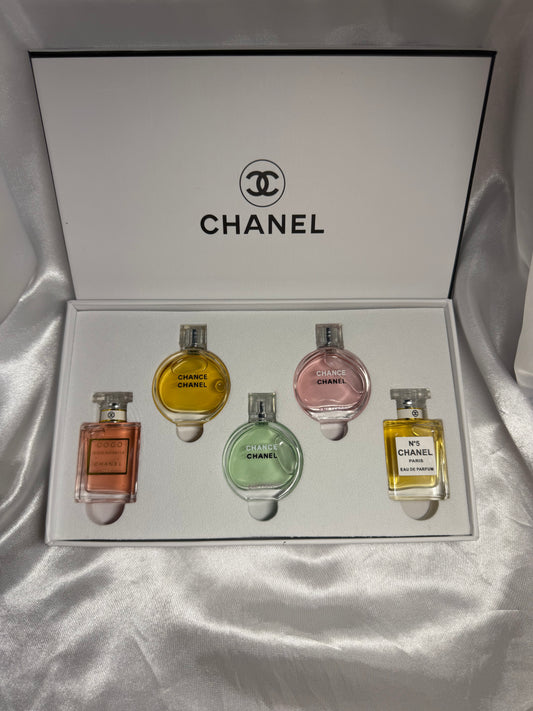 5 miniature parfume set