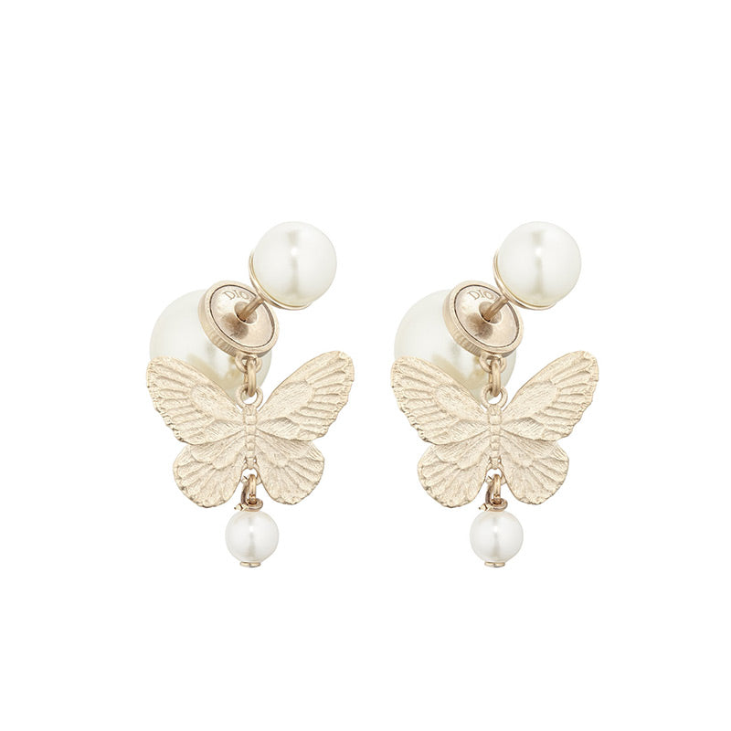 CD Butterfly earrings