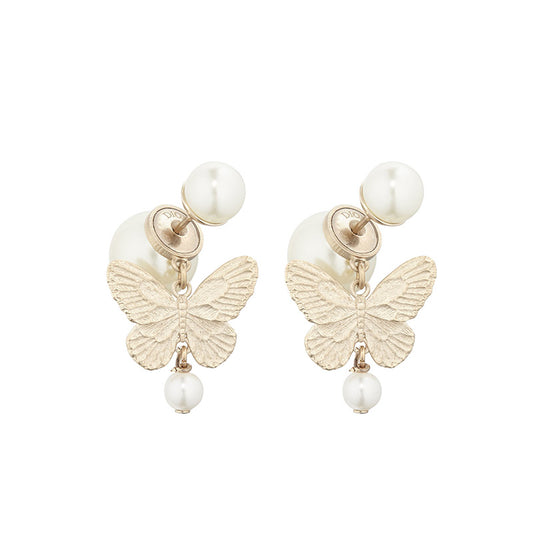 CD Butterfly earrings
